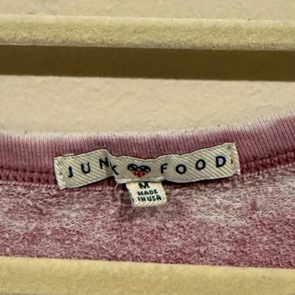 Junk Food Clothing Pink Long Sleeve Top - Picture 3 of 3